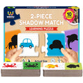 Webby Shadow Match 2 Pieces Learning Pack Jigsaw Puzzle