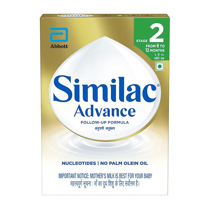 Similac Advance Infant Advance Stage 2 Follow-Up Powder Formula, From 6 To 12 Months, 400G Box, With Immunity Building Nucleotides At Tpan Level