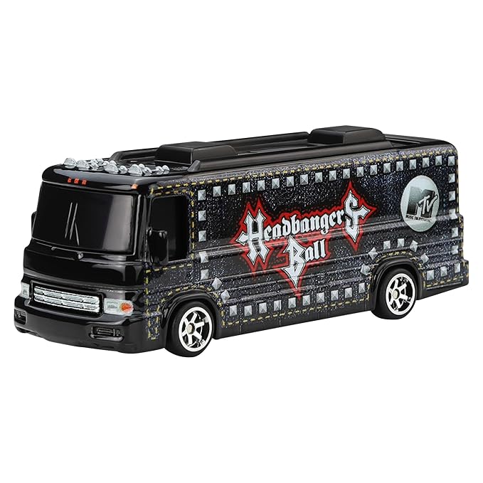 Hot Wheels Tour Bus, 1:64 Scale Die-Cast Replica from Popular Movie, TV Show or Video Game (Styles May Vary)