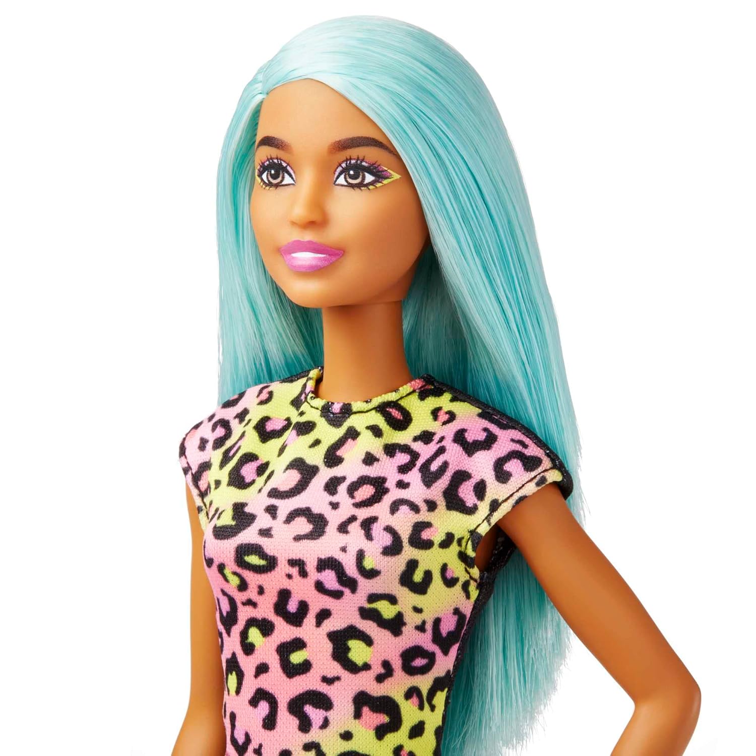 Barbie Makeup Artist Doll with Teal Hair and Career-Themed Accessories Like Palette and Brush