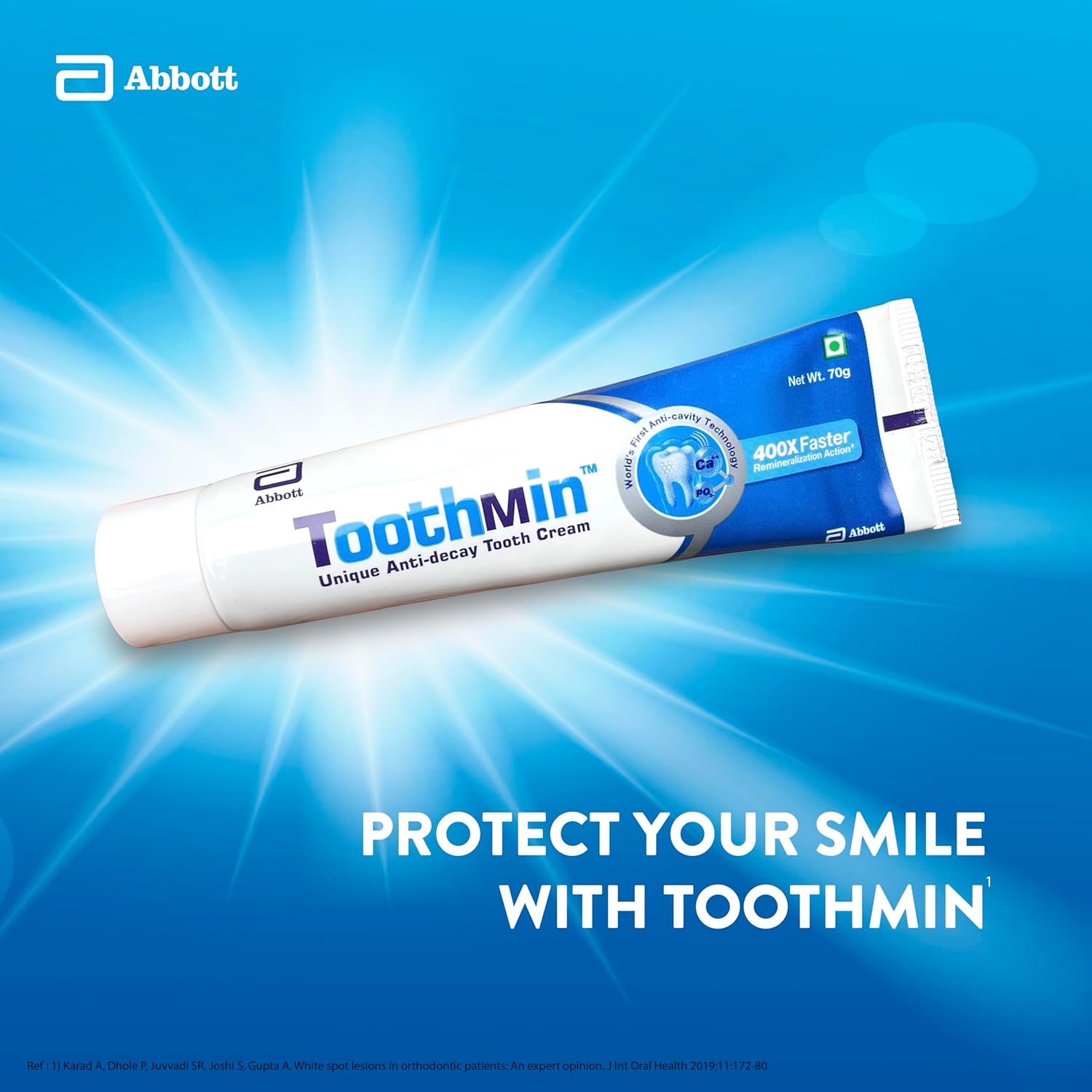 Toothmin - Tube of 70gm Tooth Cream