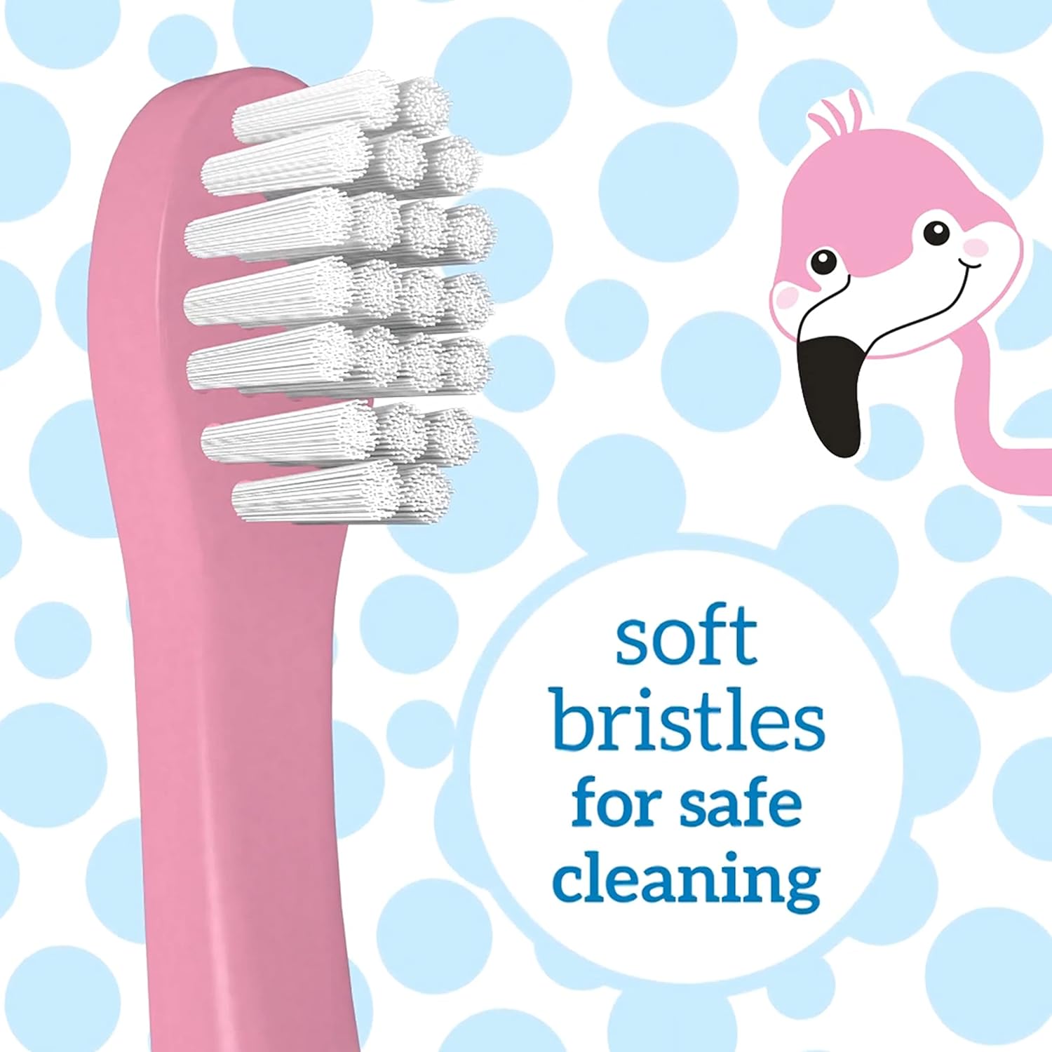 Flamingo Toddler Toothbrush