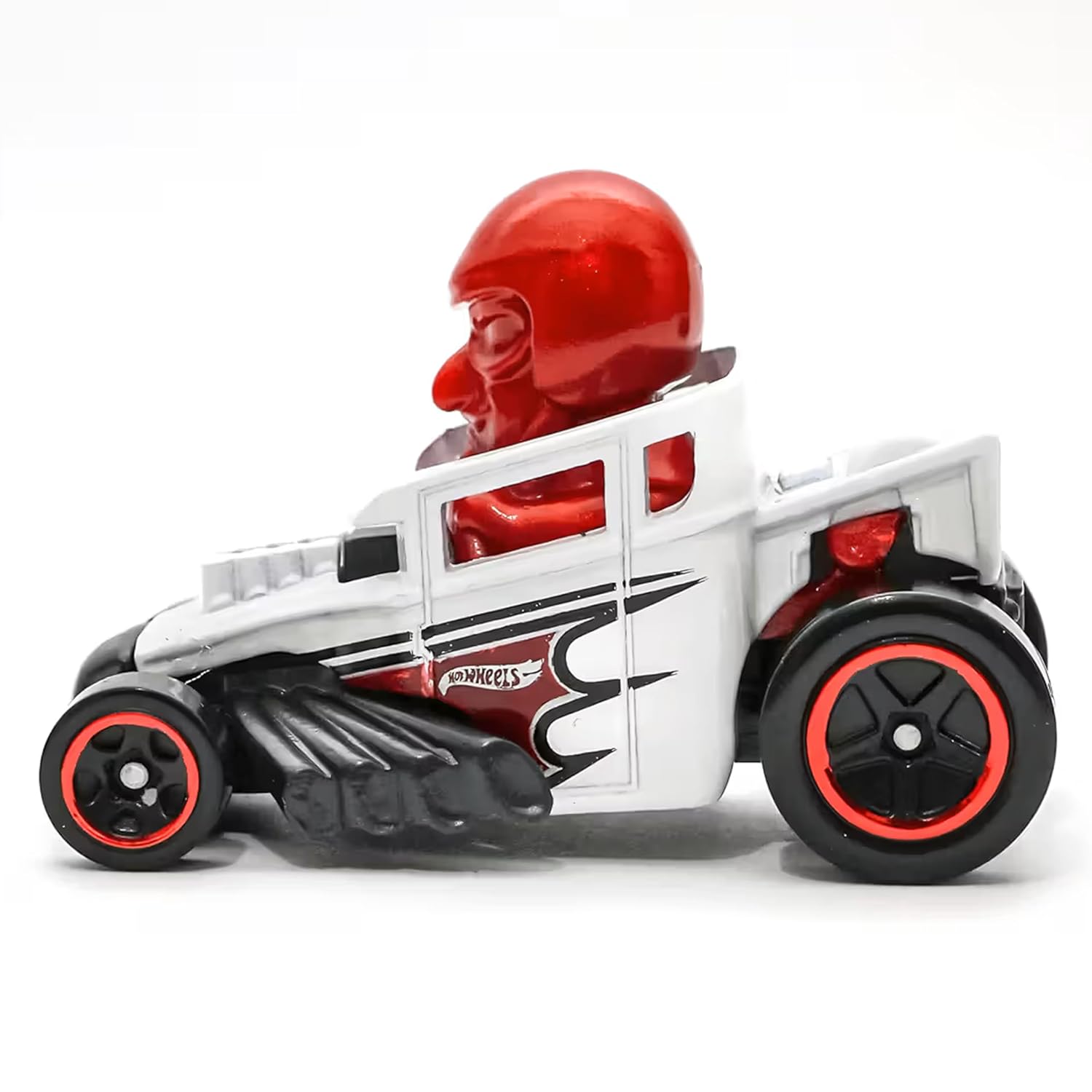 HW 1:64 Licensed Diecast Toy Car | Metal Scale Model for Kids & Collectors Miniature Car (HW EXPERIMOTORS -Skull Shaker White)