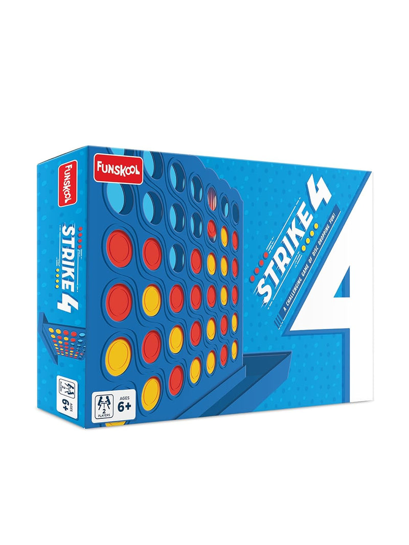 Funskool Games Strike 4 Classic Disc Dropping Game