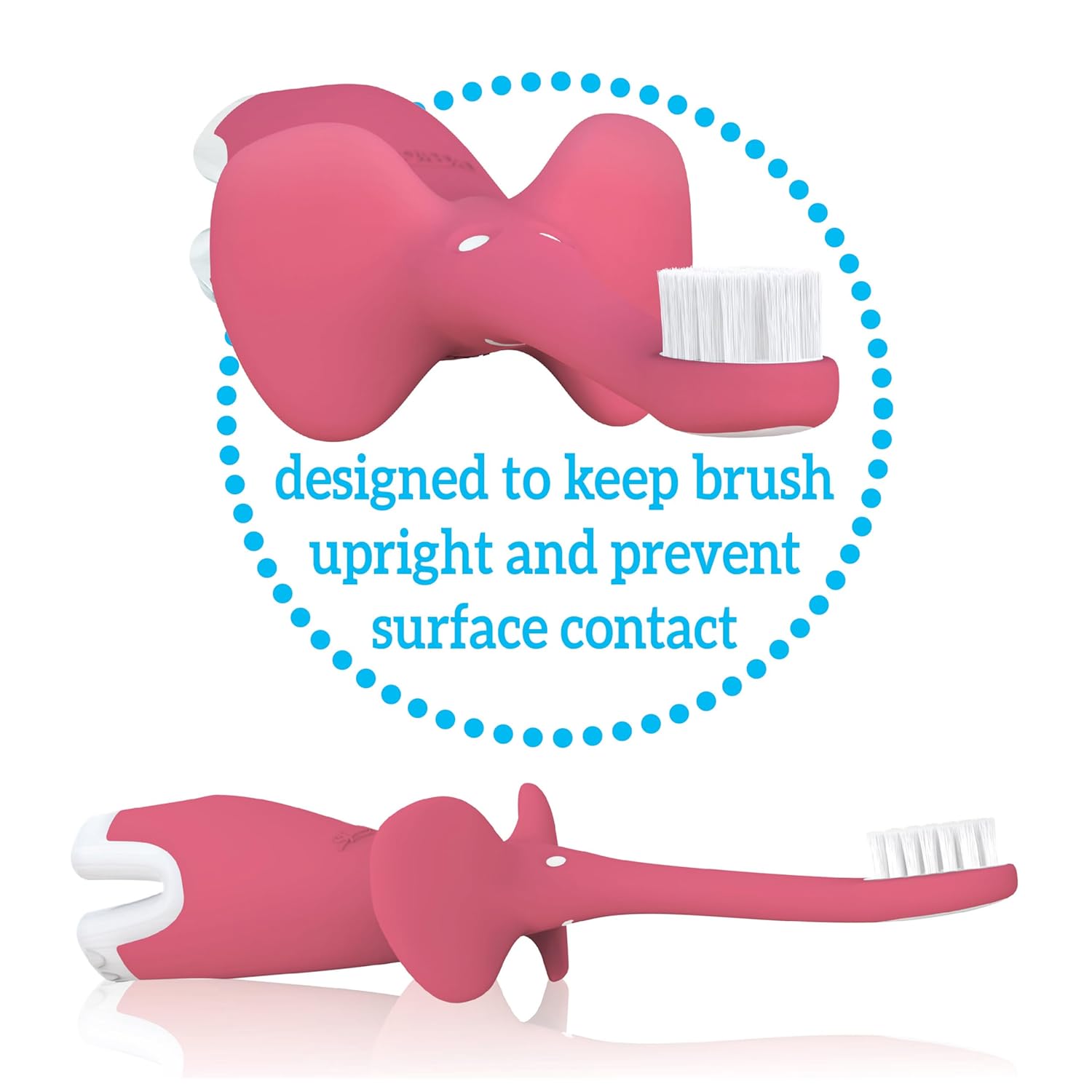 Dr. Brown's Infant-to-Toddler Toothbrush, Pink