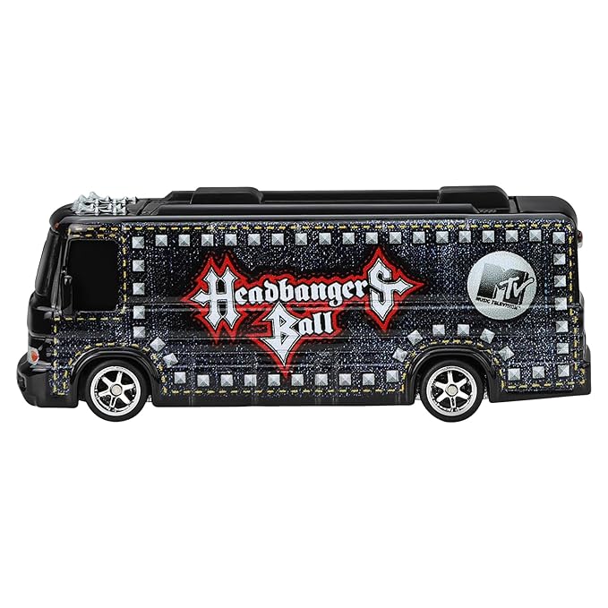 Hot Wheels Tour Bus, 1:64 Scale Die-Cast Replica from Popular Movie, TV Show or Video Game (Styles May Vary)