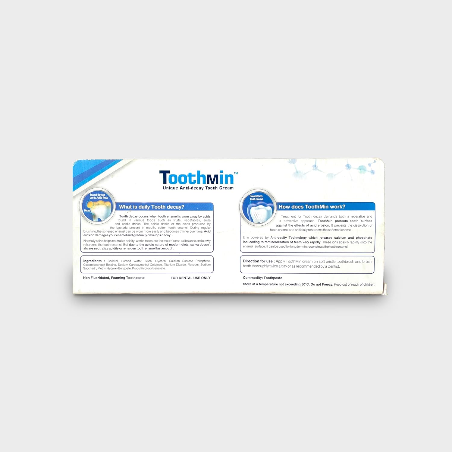 Toothmin - Tube of 70gm Tooth Cream