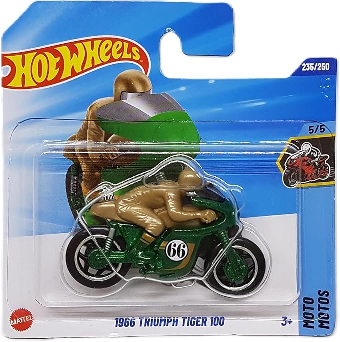 Hot Wheels - 1966 Triumph Tiger 100 - HW Moto 5/5 TH Treasure Hunt - Motorcycle