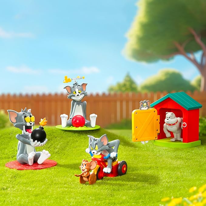 Tom & Jerry Poor Tom Series Collectible Action Figure Set (Blind Box Toy)