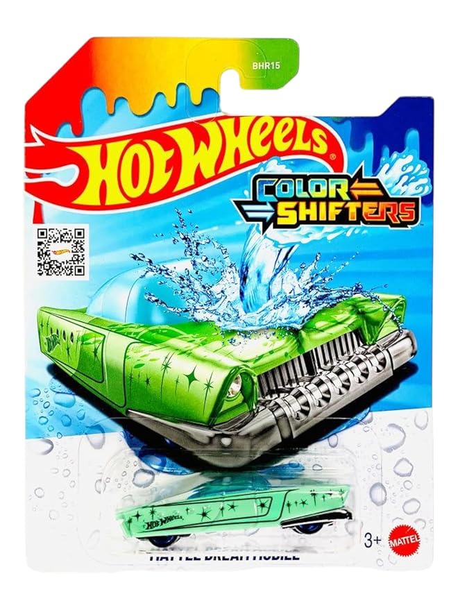 Hot Wheels Color Shifter Mattel Dream Mobile for 3 Years & Above (Green)