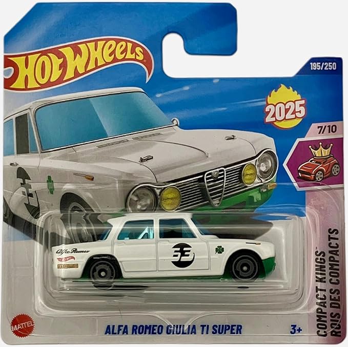 Hot Wheels - Alfa Romeo Giulia T1 Super - Compact Kings 7/10