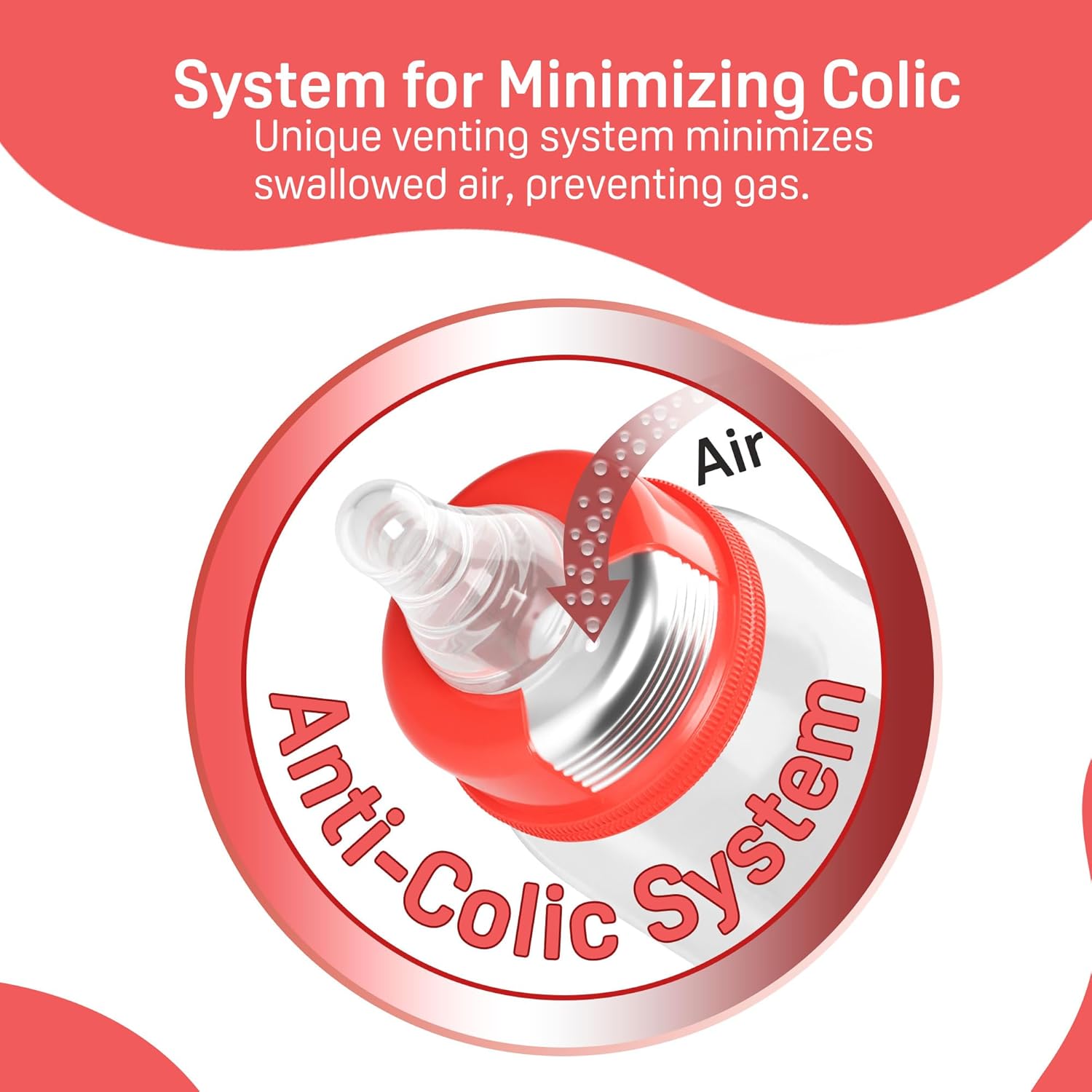 Pigeon Flexible Glass Nursing/Feeding Bottle With Added Nipple M,For 4+ Month Babies,Borosilicate Nursing/Feeding Bottle for Babies,BPA Free,BPS Free,Red,200 ml