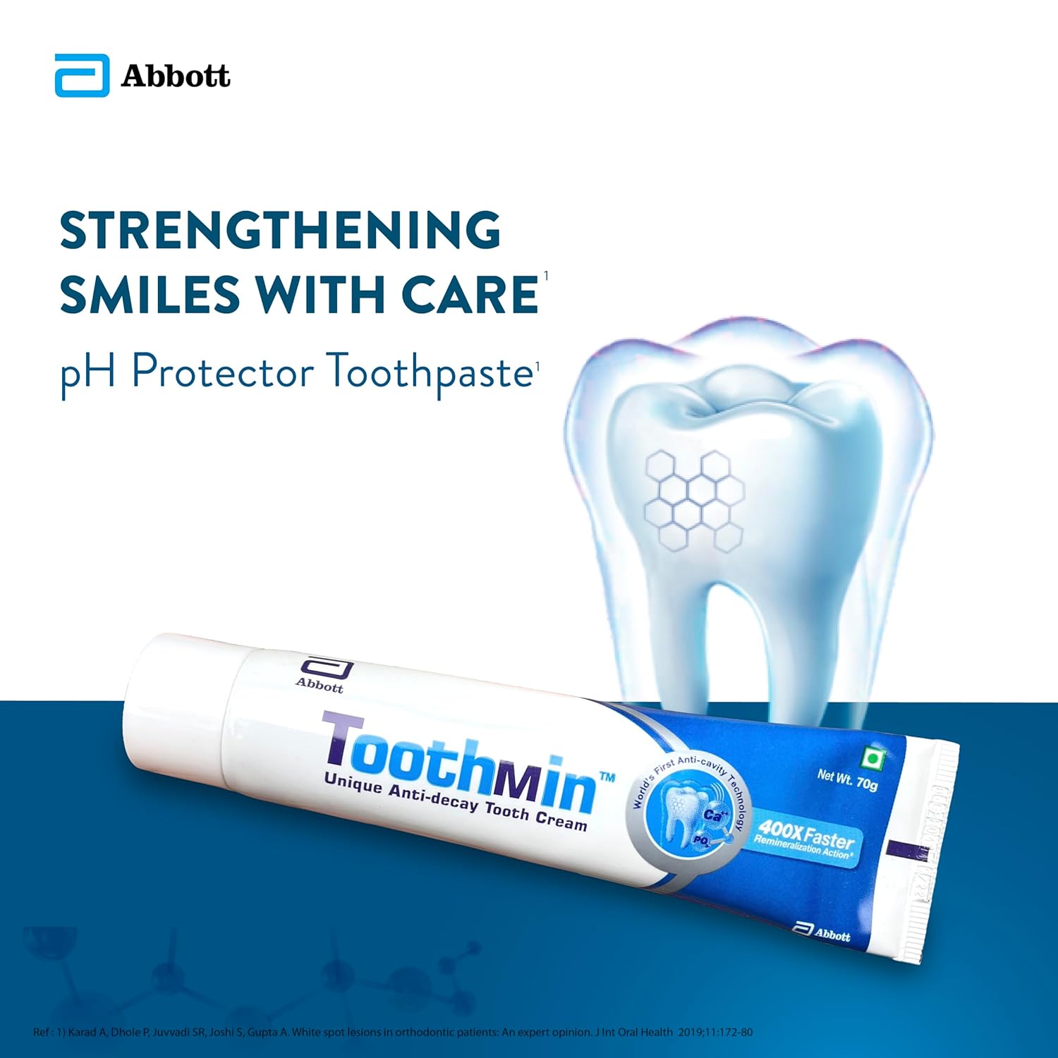 Toothmin - Tube of 70gm Tooth Cream