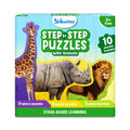 Step By Step Puzzle: Wild Animals