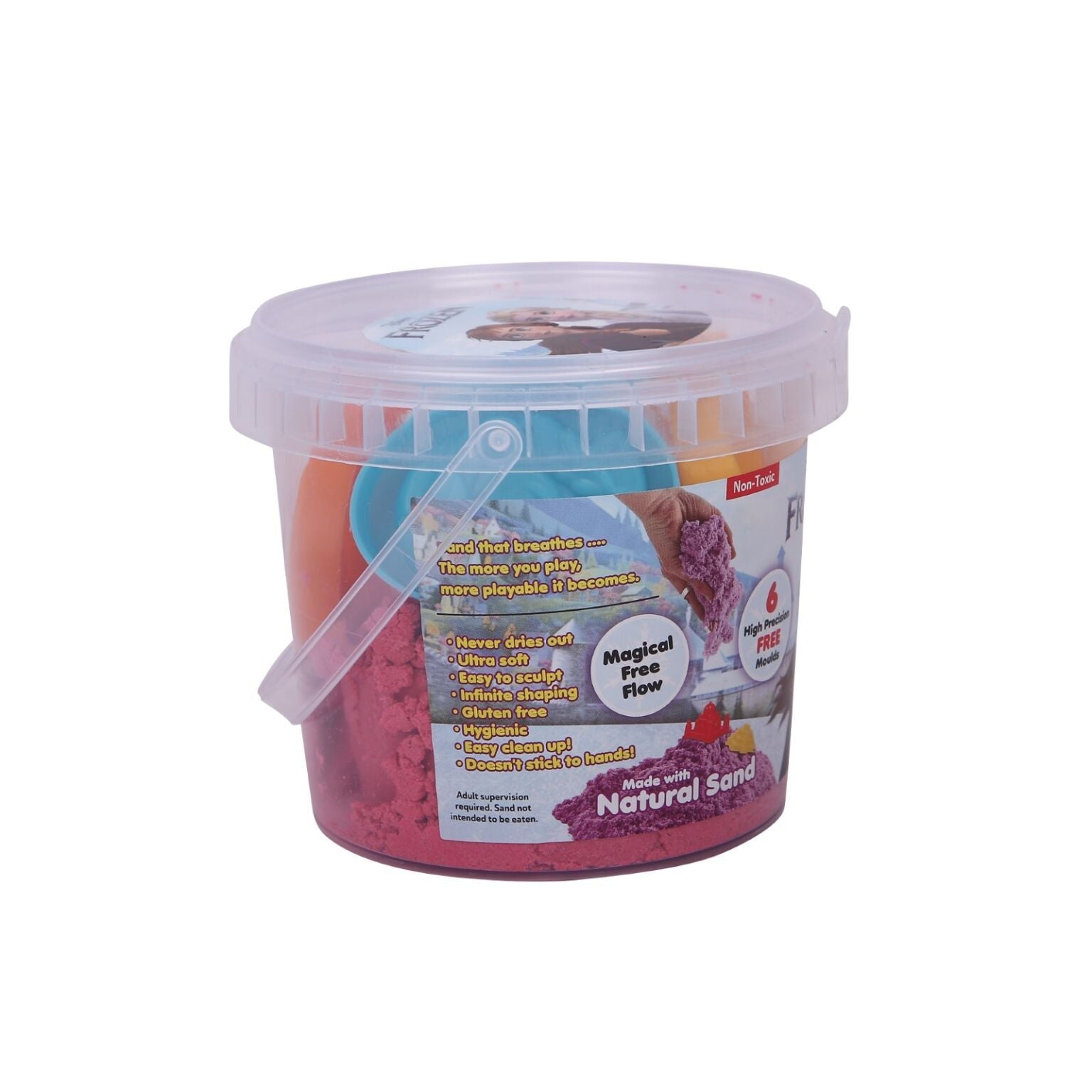 Disney Frozen Mega Sand Star Wonder Bucket - Creative Sand Play Set For Kids