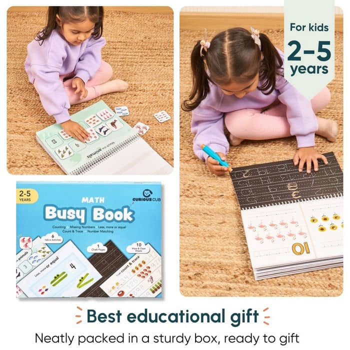 Math Busy Book