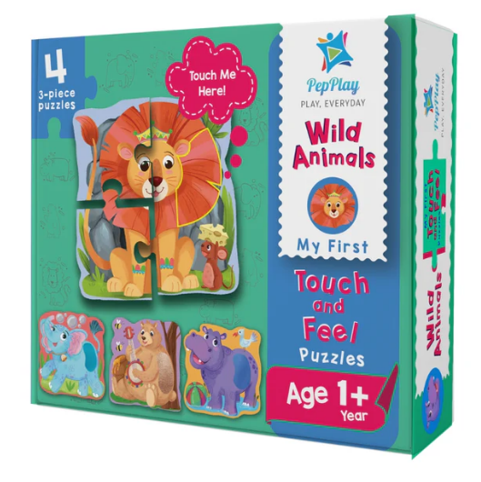 Touch & Feel Puzzle - Wild Animal