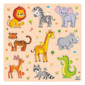 Webby 12 x 12 Animals Wooden Board Puzzle