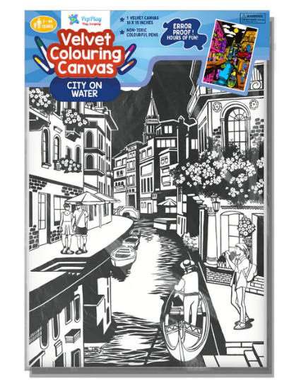 Velvet Canvas - City on Water