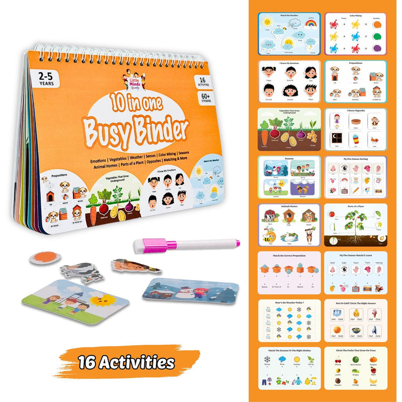 16-in-1 Busy Binder