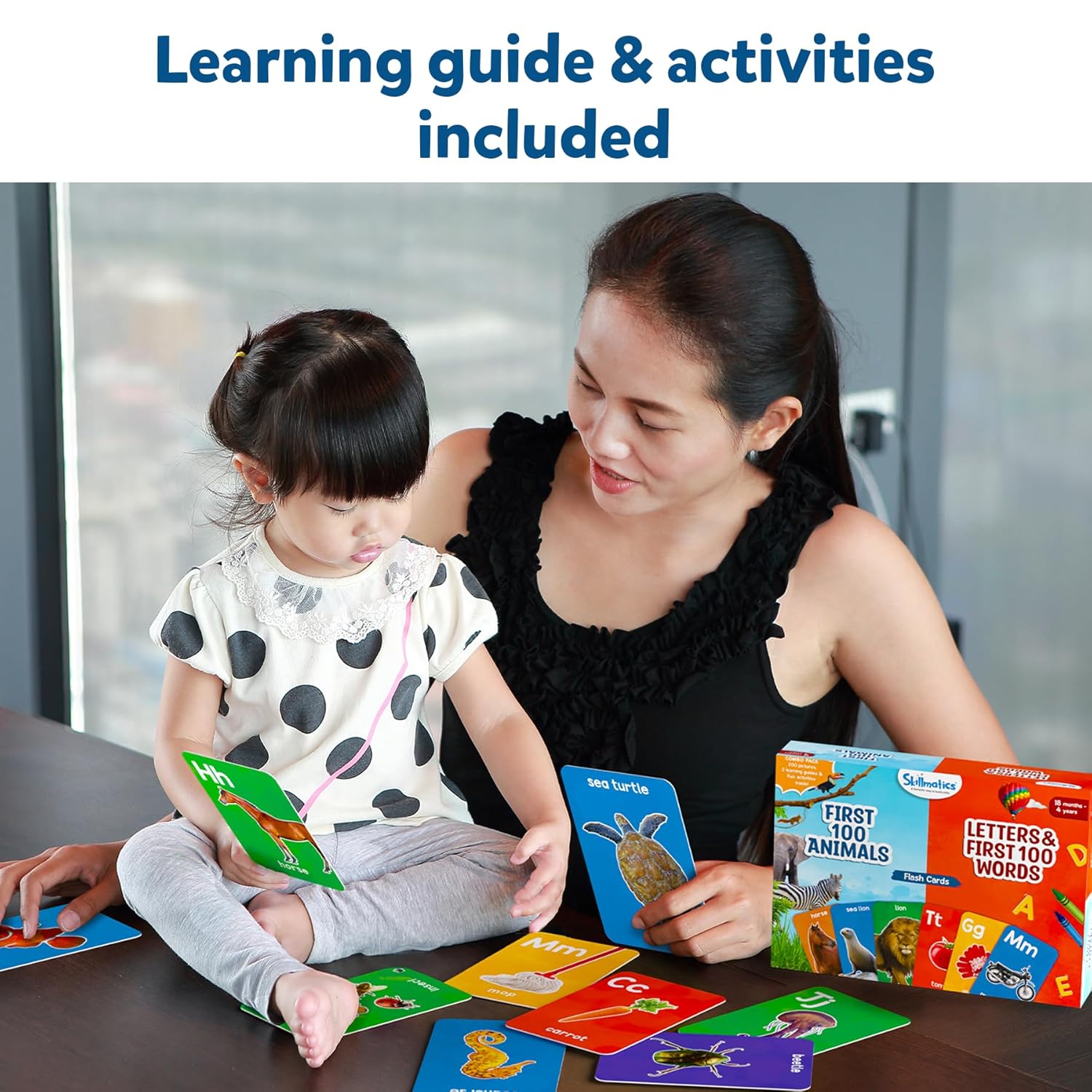 Skillmatics Flash Cards Combo - Animals & Letters