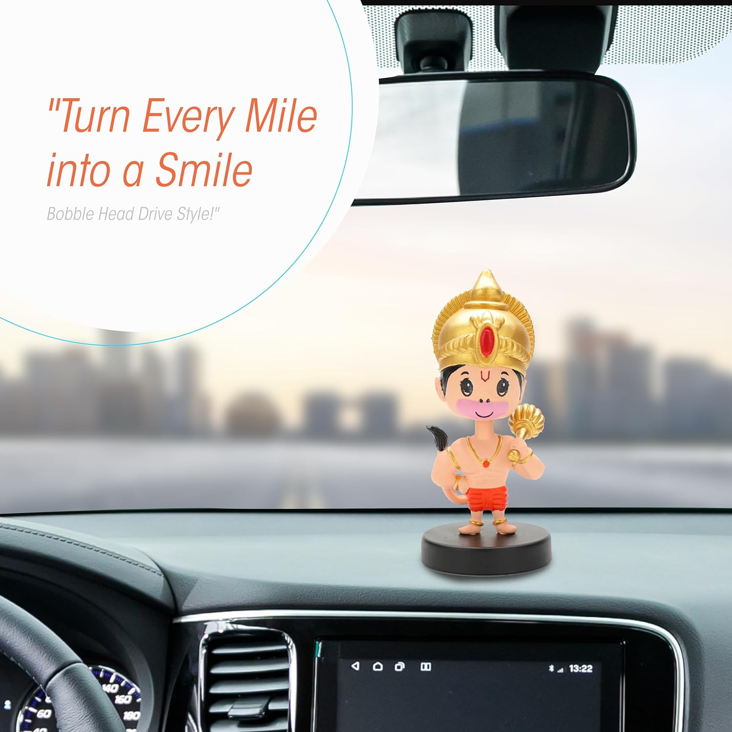 Webby Plush Hanuman Soft Toys for Kids Decoration Items for Home and Car