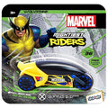 SKOODLE Marvel Pull-Back Rider Bike for Kids - Wolverine Edition Motorcycles, Marvel Inspired Toy Bikes, Sturdy & Durable Toys, Enhances Motor Skills and Fun Vehicle Toy for Gift - Yellow