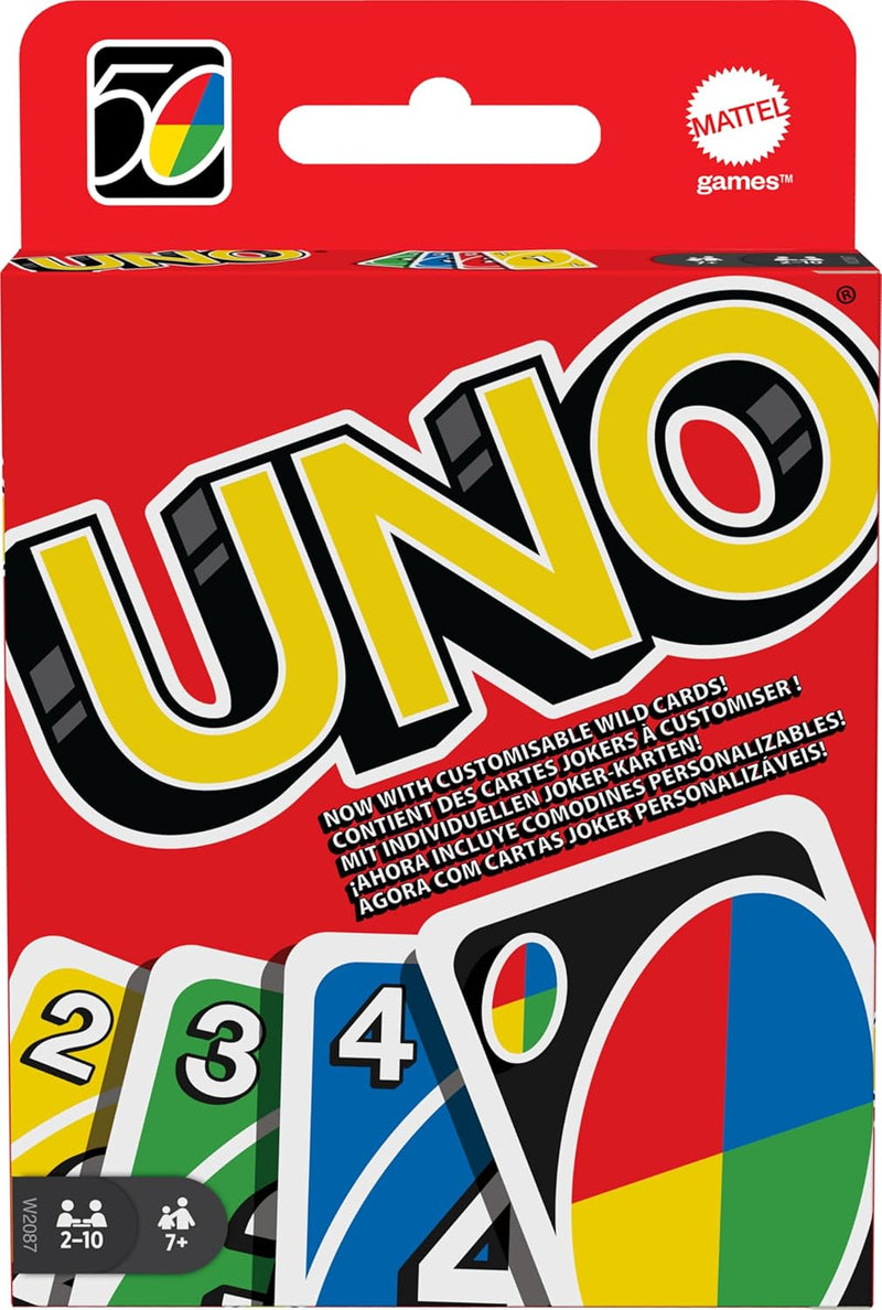Mattel Uno Card Game Display