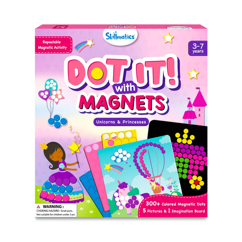 Dot It with Magnets - Unicorns & Princesses