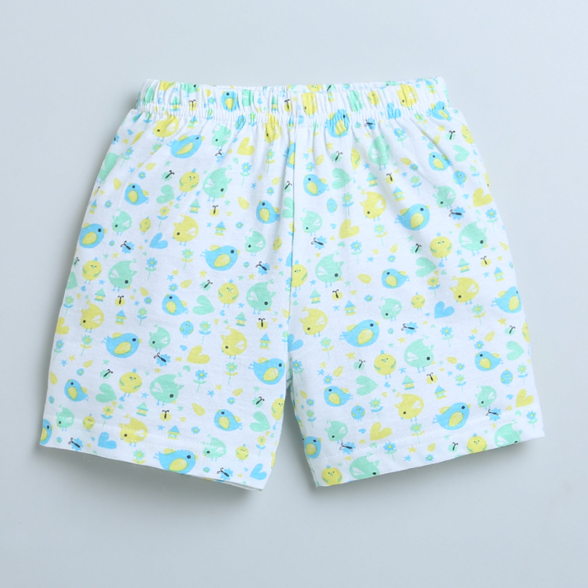 Red & White Girls Shorts Pack Of 2