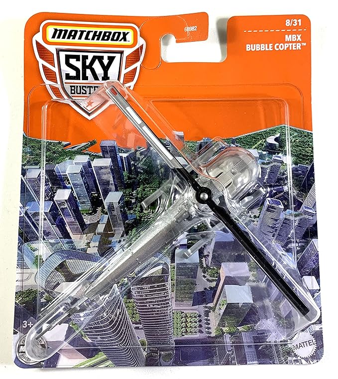 Matchbox Skybusters, MBX Bubble Copter, 8/31