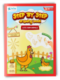 Step by Step Drawing Book - Cute Animals