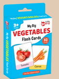 My Big Vegetables Flash Cards