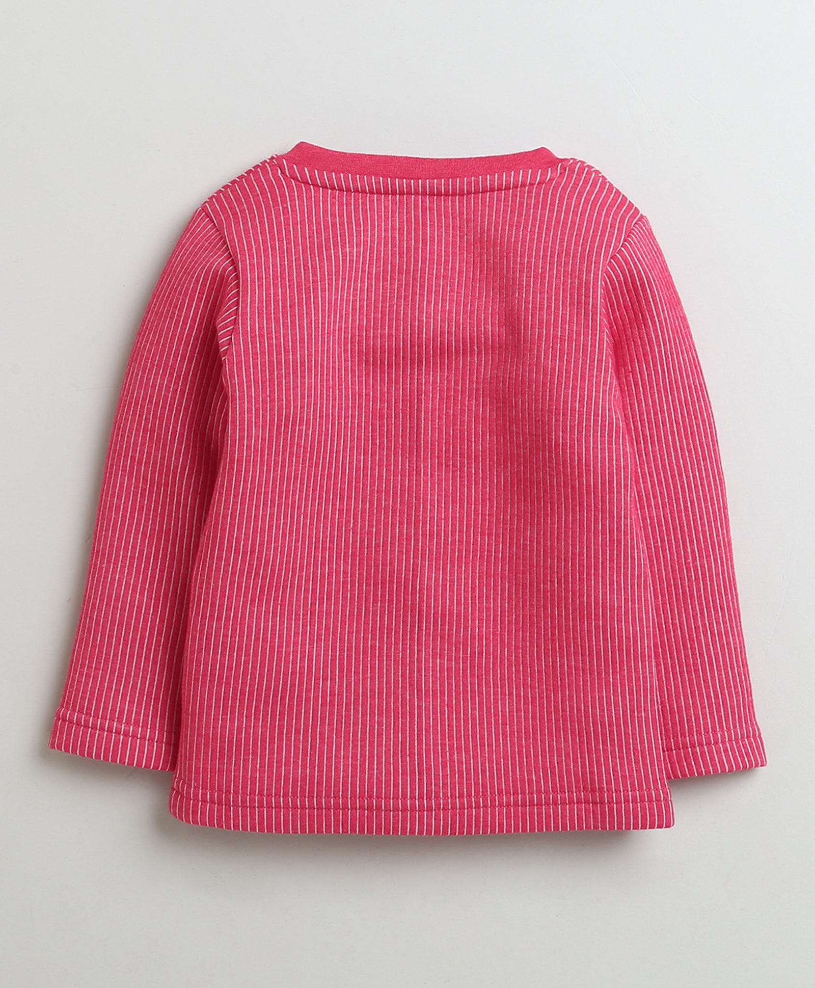 Dark Pink Full Sleeves Cotton Thermal Jabla & Jogger Set