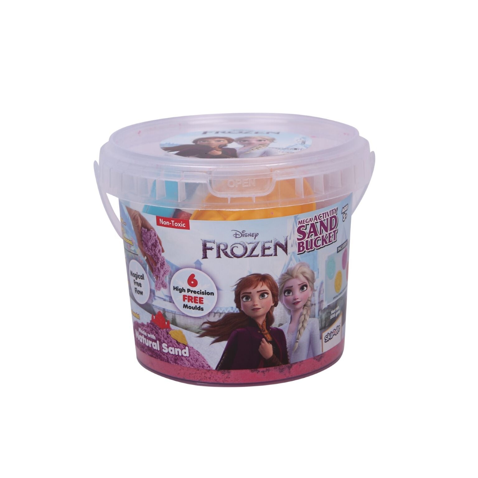 Disney Frozen Mega Sand Star Wonder Bucket - Creative Sand Play Set For Kids