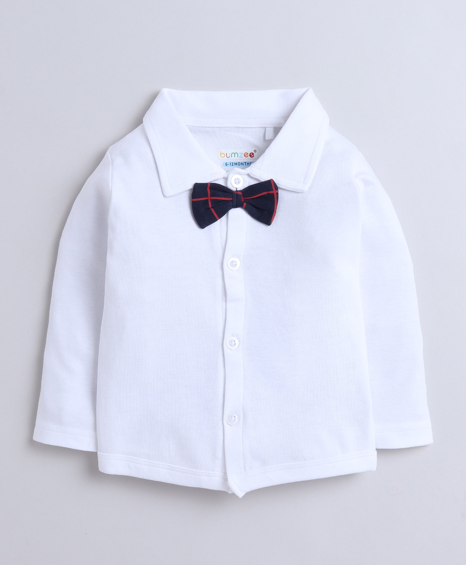 Navy & White Boys Full Sleeves Shirt Pant Set With Suspender & Cap