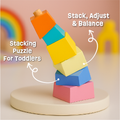Leaning Tower - Stacking, Balance and Problem Solving Toy for Toddlers