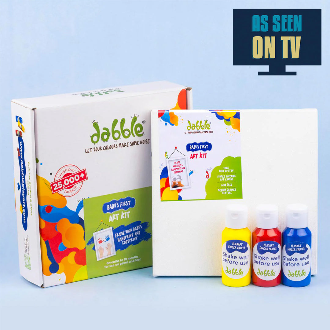 Finger paints 3 colours