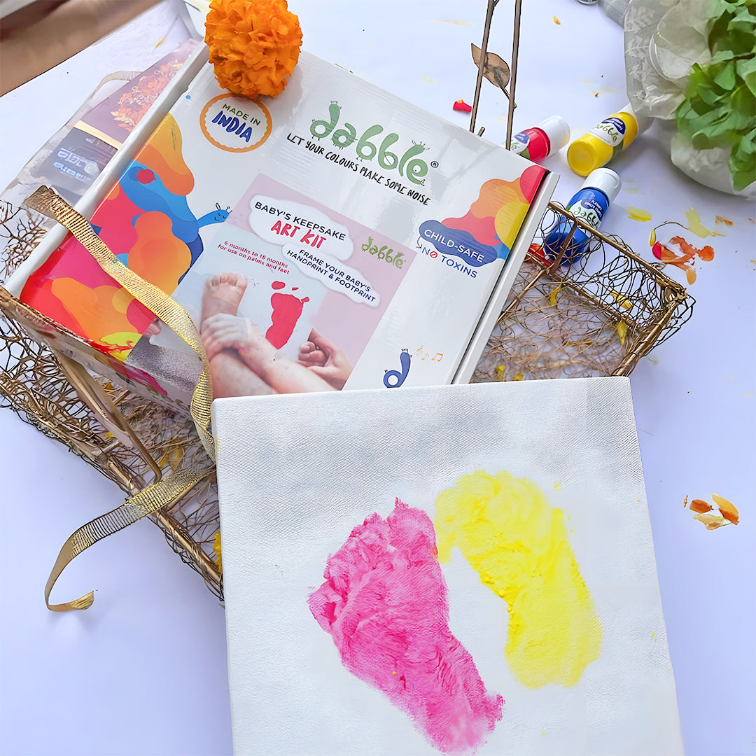 Finger paints 3 colours