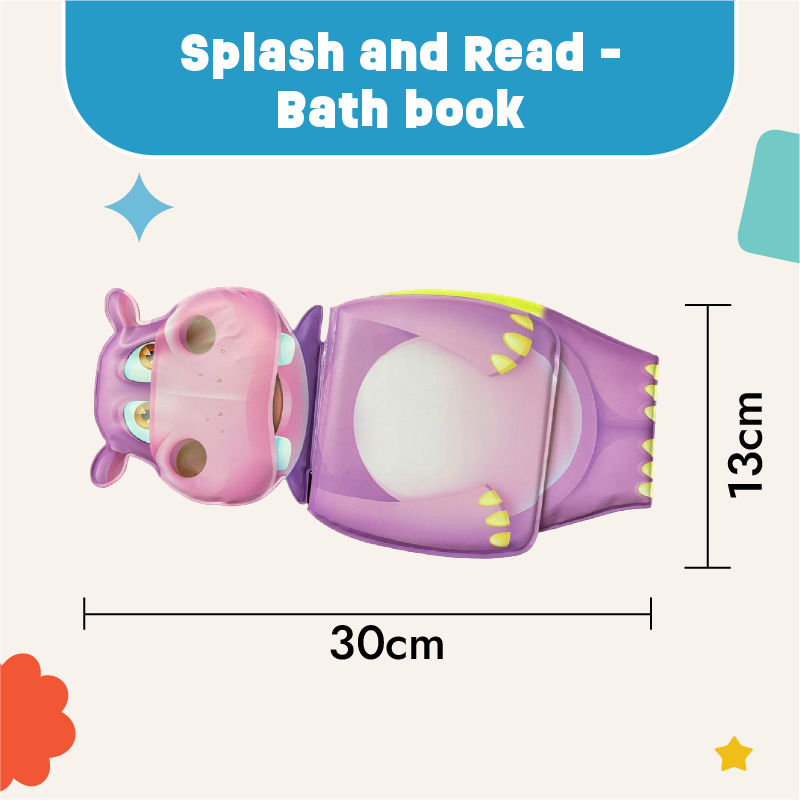Splash and Read - Hippo Bath Book