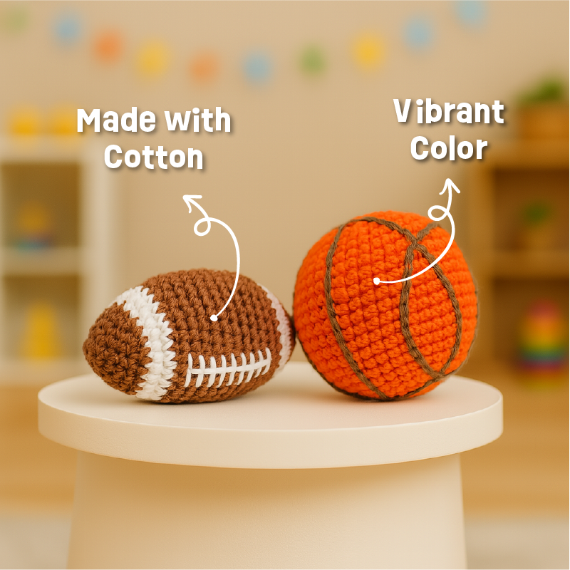Toon and Play - Crochet Ball Set