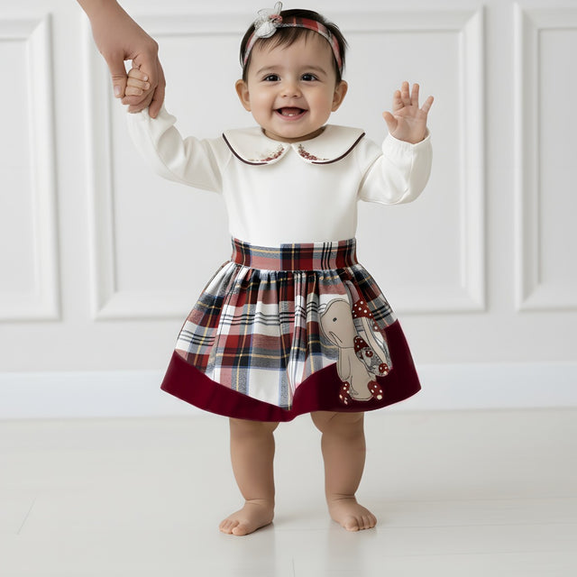 Bunny In The Meadow Skirt Tee Set