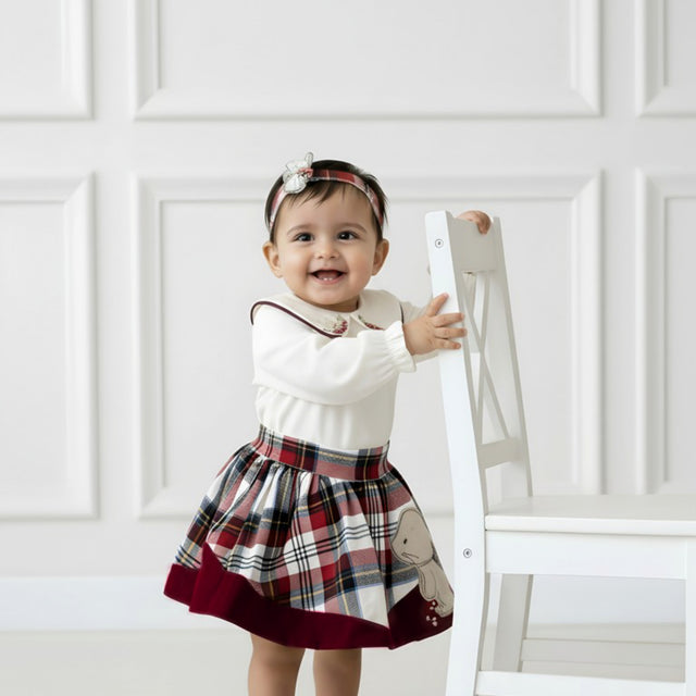 Bunny In The Meadow Skirt Tee Set