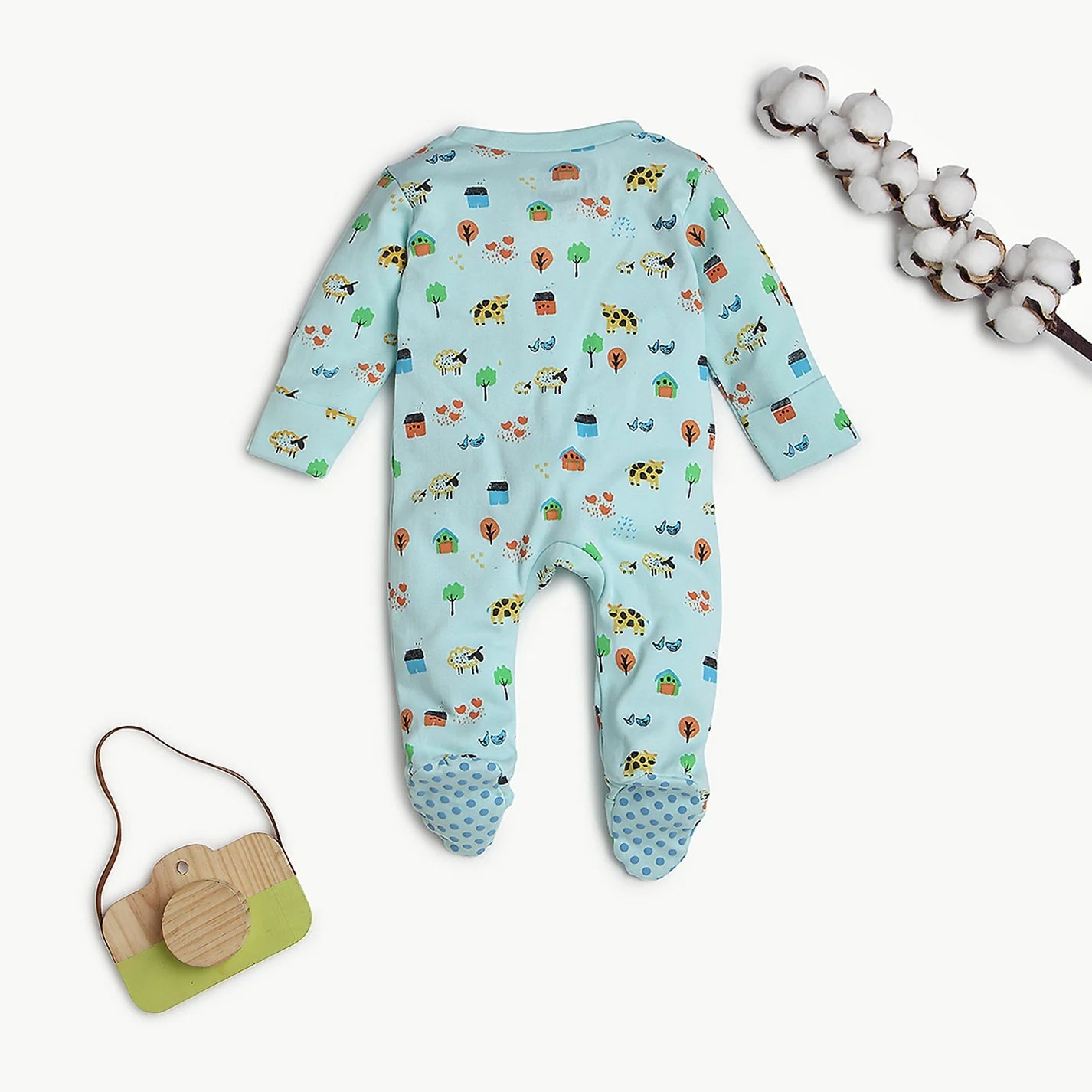 TRACTOR TROT SLEEPSUIT
