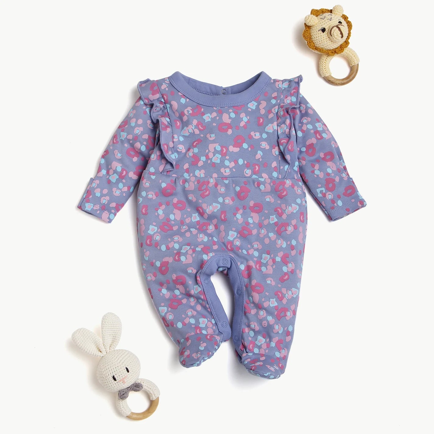 SWEETHEART RUFFLE FOOTSIE