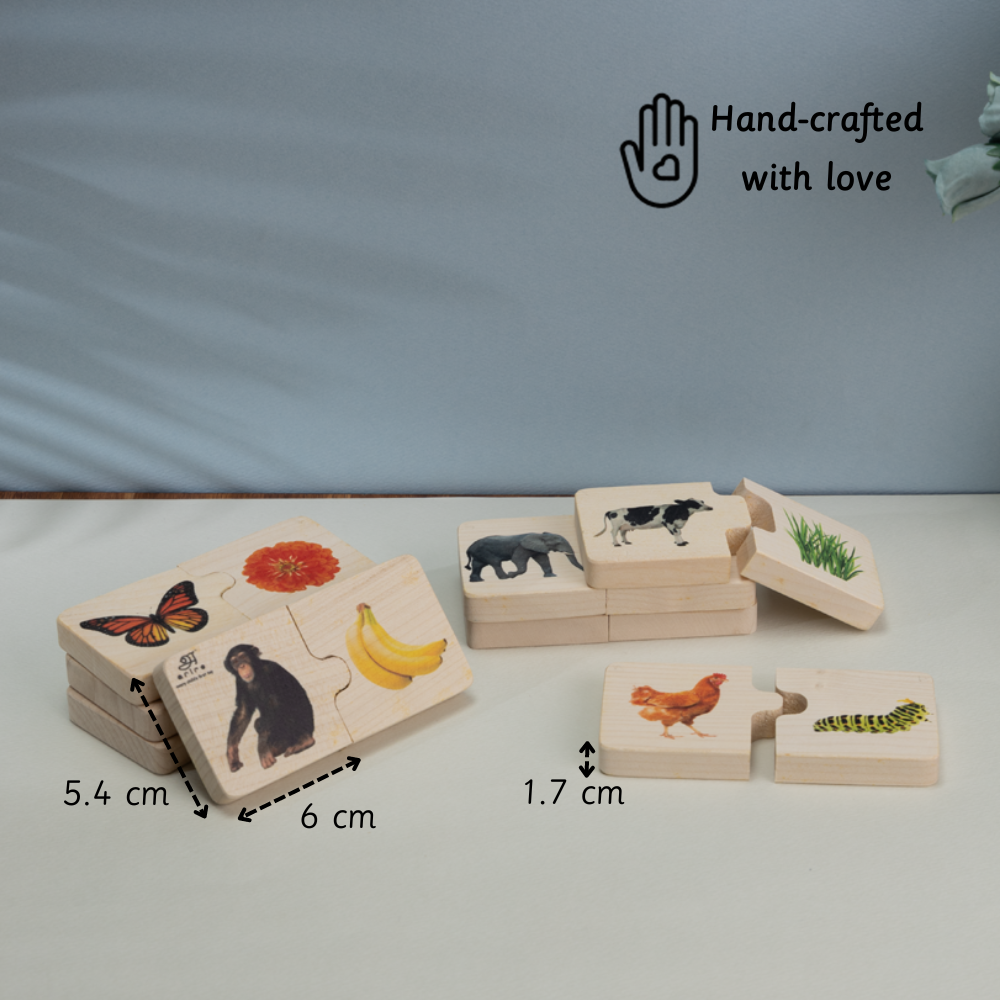 Chunky puzzle - Feed The Animals (16 Chunks)