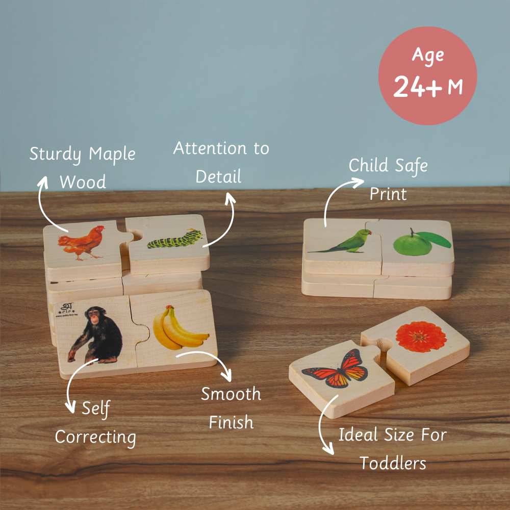 Chunky puzzle - Feed The Animals (16 Chunks)