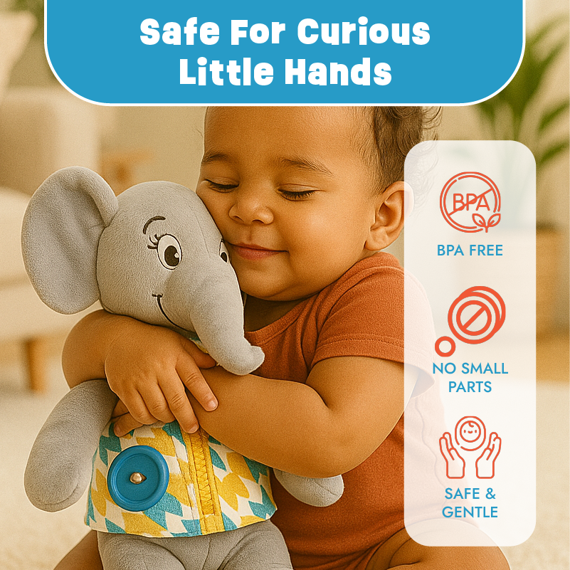 Dressing Skill Teacher Soft Toy - Perfect gift for toddlers