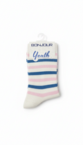 Cushion Girls Socks With Multi Colour