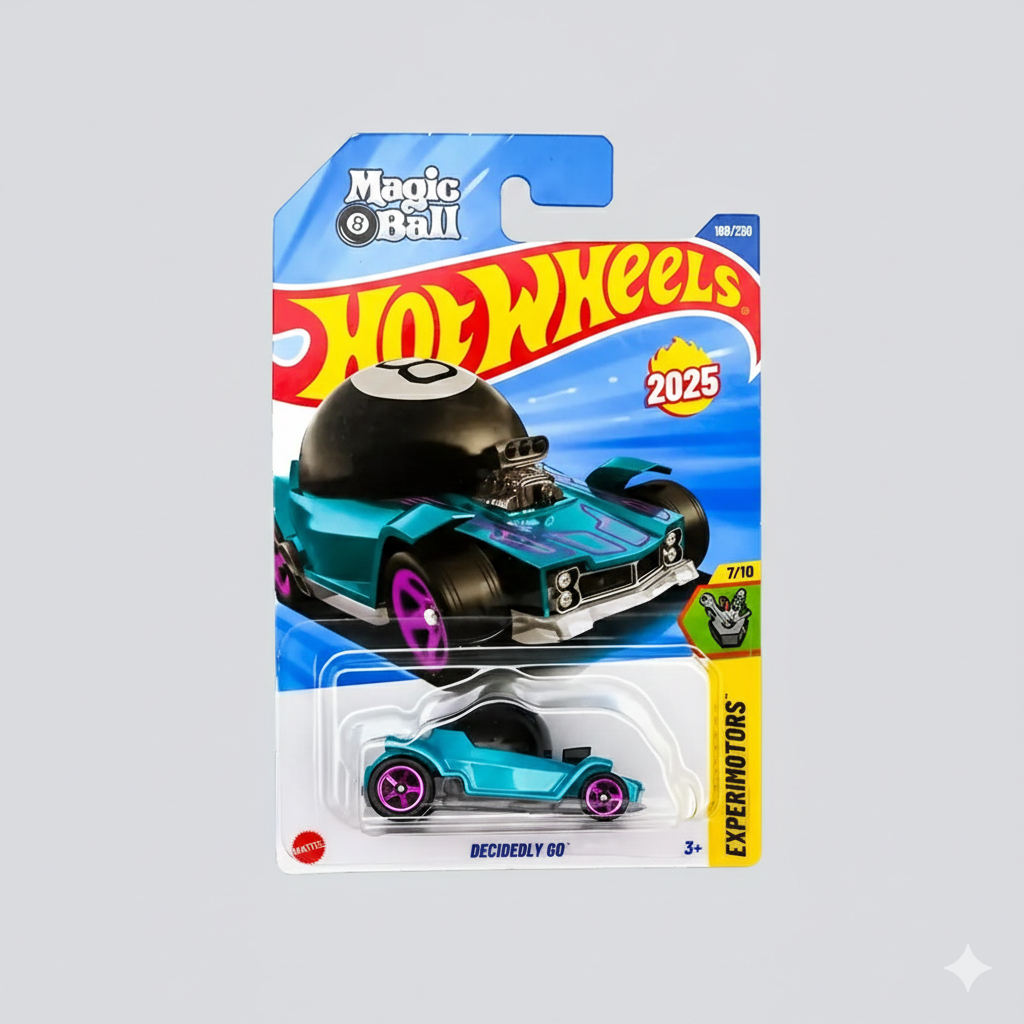 Hot Wheels Decidedly Go Die Cast Car (Multicolor)